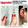 5/6PCS Metal Point Tool Rubber Tip Relax Gadget Portable Massage Clip  Ear Massage