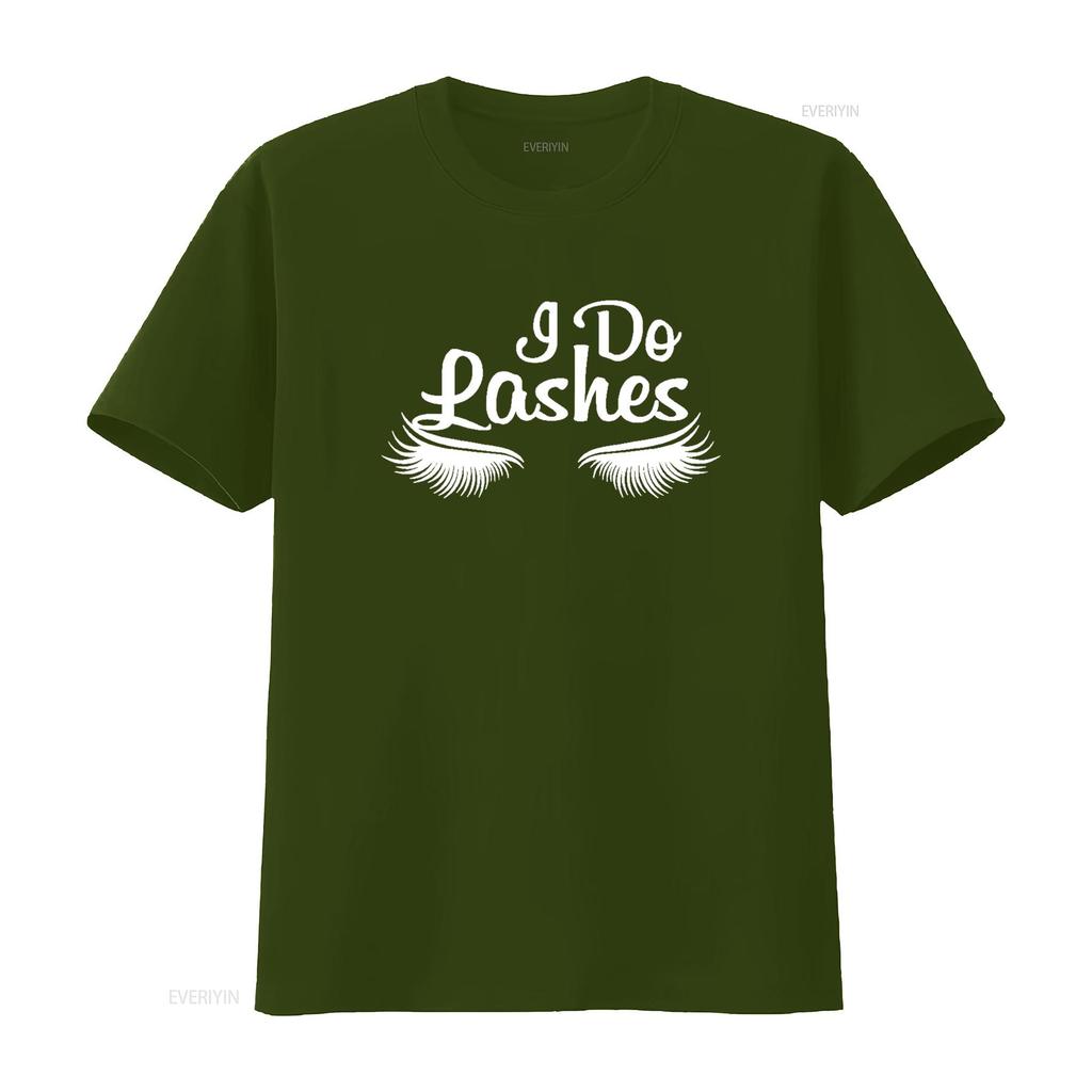 I Do Lashes Makeup Beauty T shirt vintage Washed Soft Casual Breathable streetwear Stylish Top For Everyday Wear Slightly homme