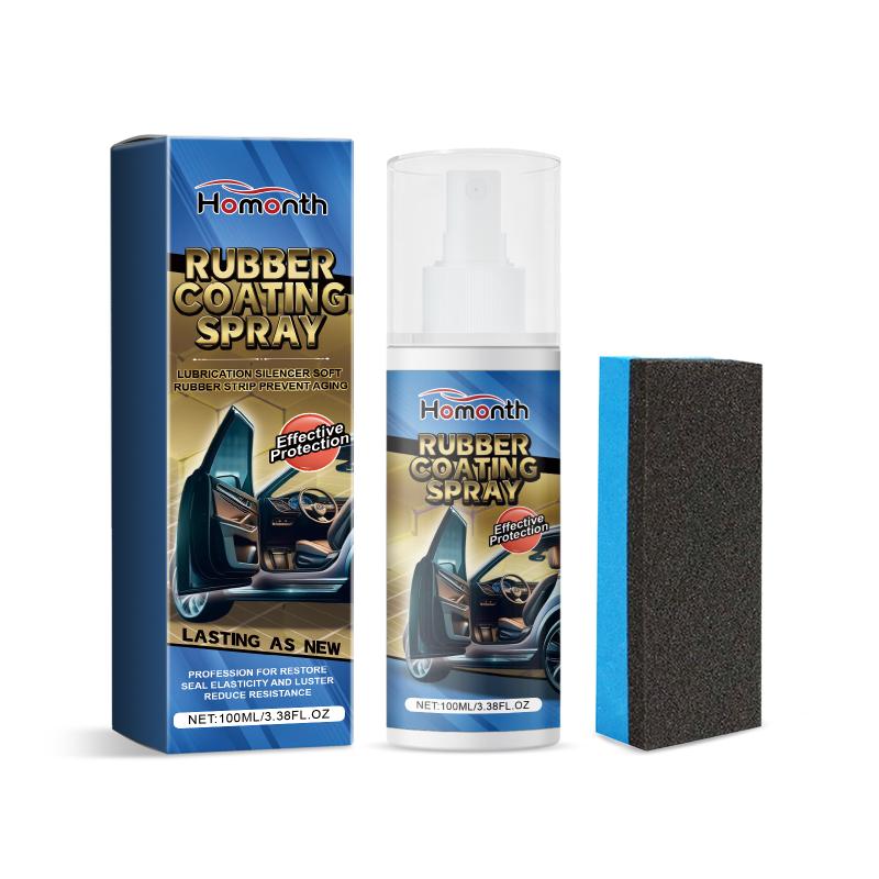 Rubber Care Spray For Car Door Seals Restores Softness Prevents Hardening Prolongs Lifespan For All Weather Protection
