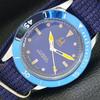 YENİLENMİŞ TITUS SWISS ERKEK 40MM DÖNER ÇERÇEVE MAVİ KADRAN SAAT a432721-2 R113-a432721