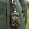 Presente de Apreciação a Veteranos Colar com Placa de Identificação do Vietnã, Todos Deram Algo Honra Lembrança Pingente Militar, Joia de Colar Memorial Lembrança Personalizada
