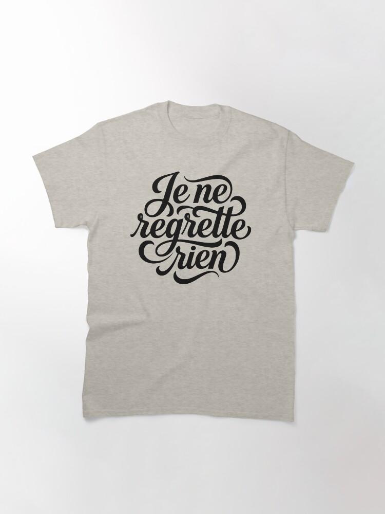 édith Piaf French Expressions Classic T-Shirt