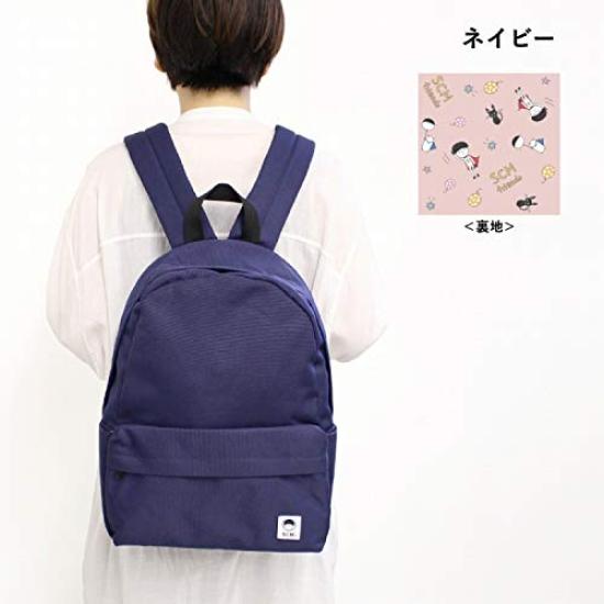 SCM Daypack Backpack with Printed Colorful Large A4 One Pink S-chanman Women's Interior, Polyester, Capacity, Size, scmyn200681, Size,