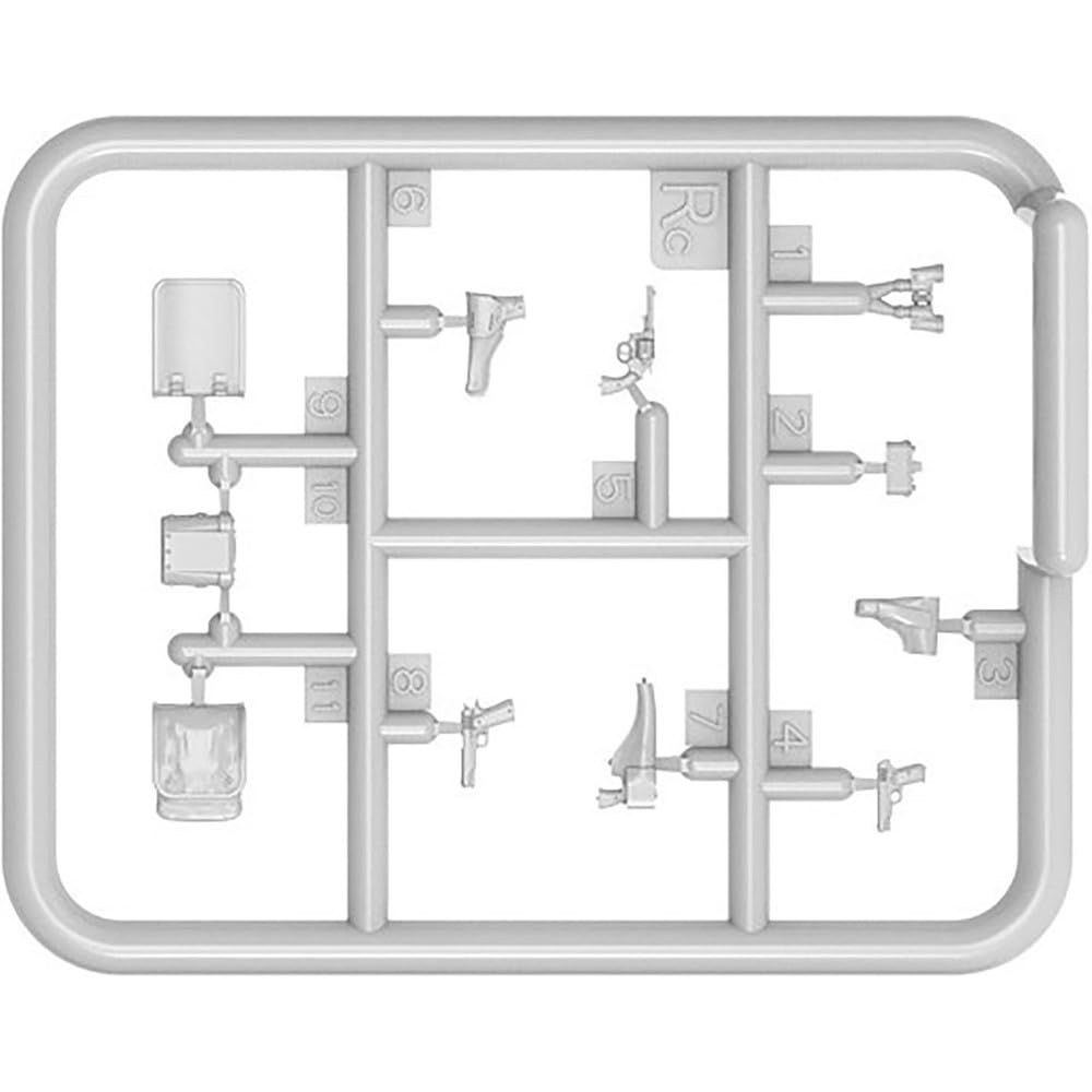 MiniArt WWII US Military Officer Figure Set Plastic Model MA35477 1/35 (5 Figures)