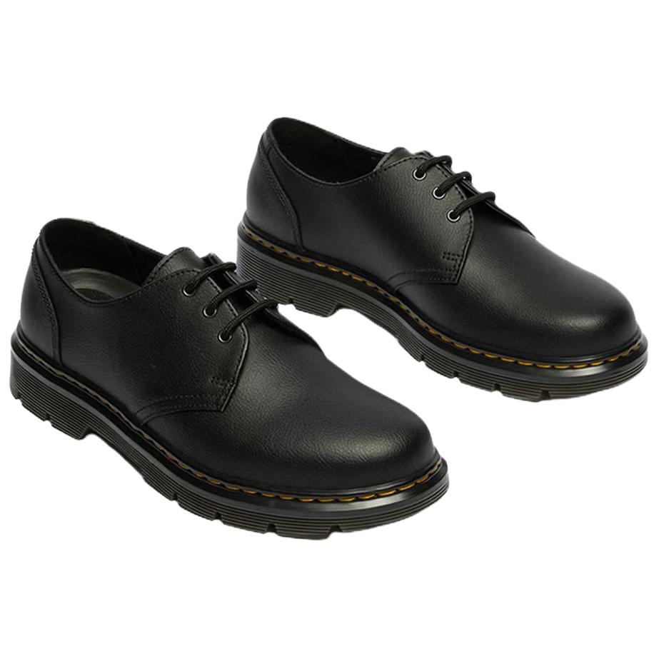 Dr. Martens Casual Leather Lace-Up Shoes Unisex Shoes Black 42395001