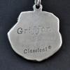 Griffon Bruxellois, Brussels Griffon I - Dog Necklace In Gift Box, Silver-plated Locket for Dog Fan, Striking Pendant by Art-Dog Brand