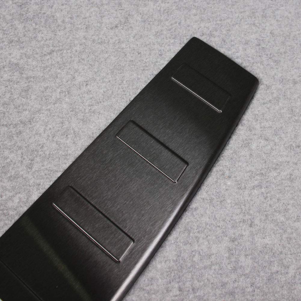 RUIQ Stainless Steel Rear Bumper Step Garnish Guard for Designed Exclusively for the New Mitsubishi Delica Standard Grade Anti-Scratch Protection, D5