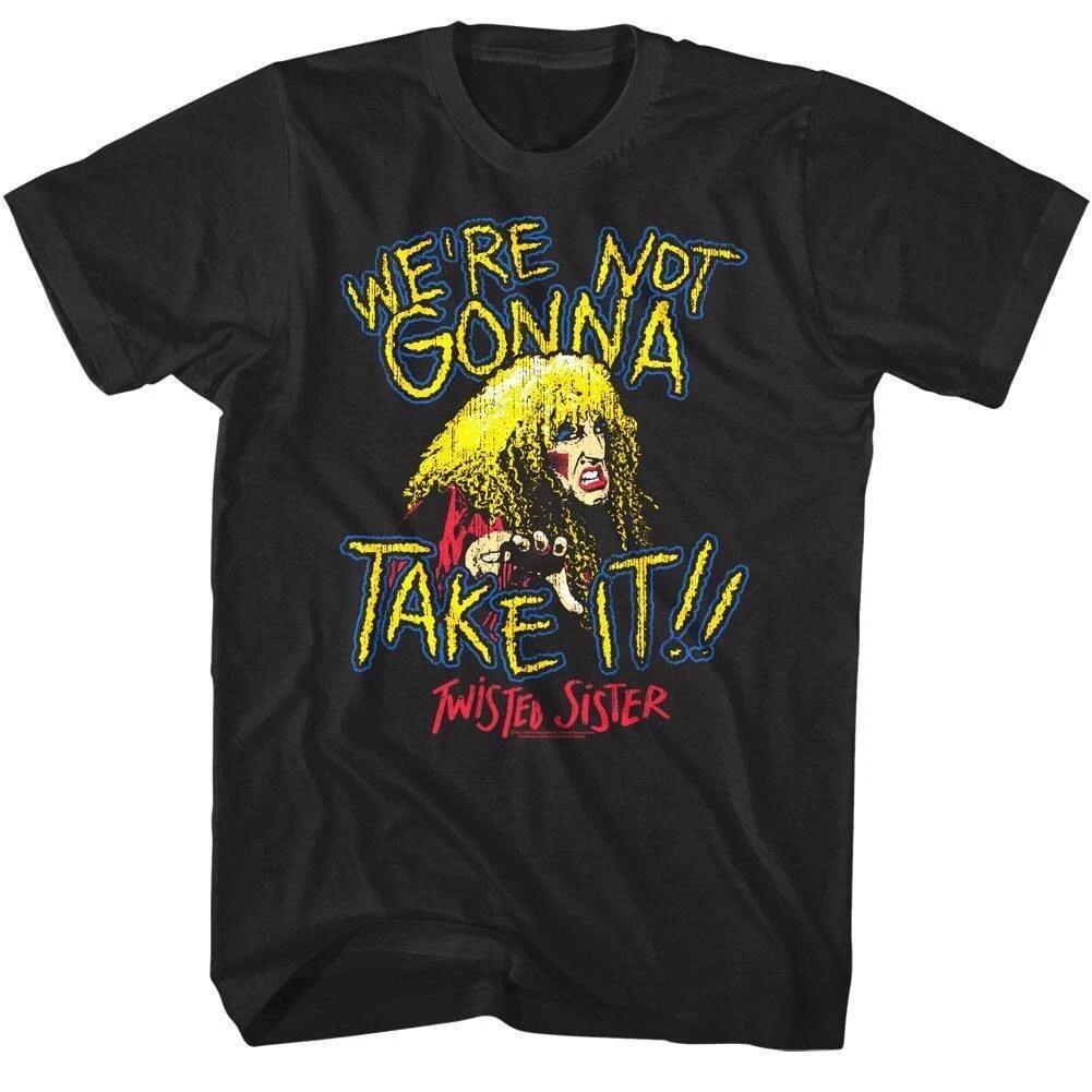 Twisted Sister Dee Snider We re Not Gonna Take It Men s T Shirt 3XL
