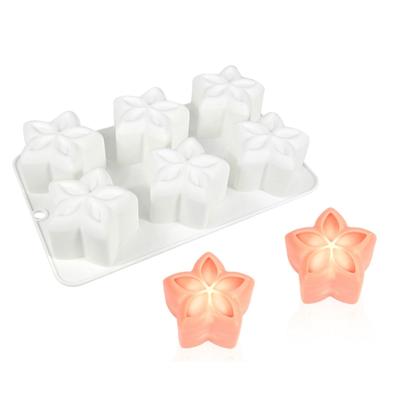 Multiuse Food Grade Silicone Flower Molds Ideal For Romance Dessert DIY Crafts Holiday Celebration And Baking Accessories