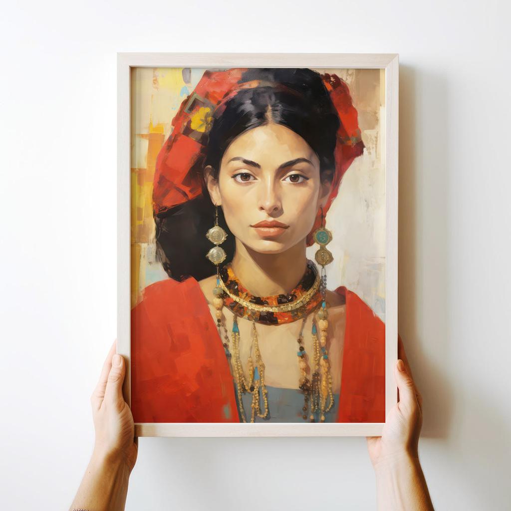 Poster Portrait of a Woman