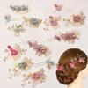 Romantic Bride Hair Jewelry Wedding Bridal Clips Flower Hair Pin Hair Combs Leaves Tiara