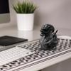 Resin Alien Duck,Unique Gothic Gifts & Collectibles,Dark Resin Duck Rubber Novelty Ornament Decorative Duck Figurine for Desktop Home Office Halloween
