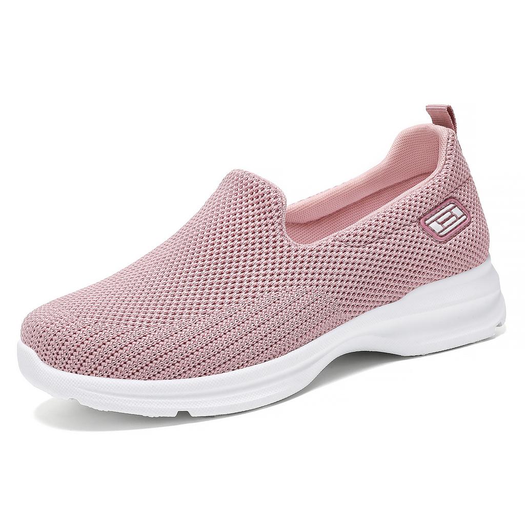 Shoes Women's casual shoes Small single processing Customized one-pedal single shoes Shallow mouth mesh shoes Wholesale of middle-aged 