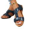 New Style Casual Sandals, Flat-bottomed, Retro-style Casual Beach Shoes, Women's Shoes Devotion