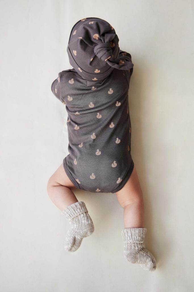 OC Long Sleeve Bodysuit Fox Cubs Wolf JBCO245523 Baby DBRW 90 [Jamie Kay]