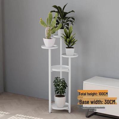 Minimalist Light Luxury Metal Floor Plant Stand