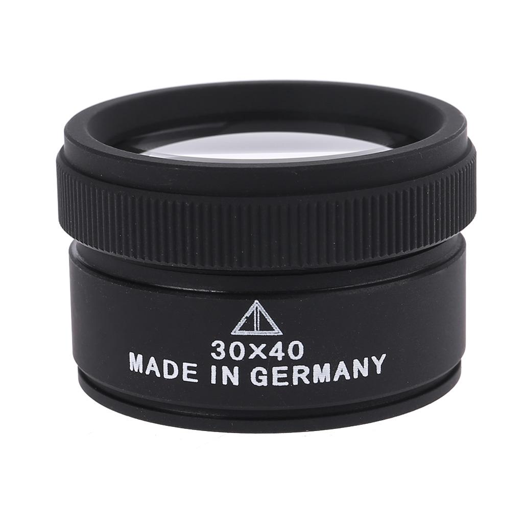 30X Optics Loupes Magnifier Microscope Magnifying Glass Lens for Jeweler Coins
