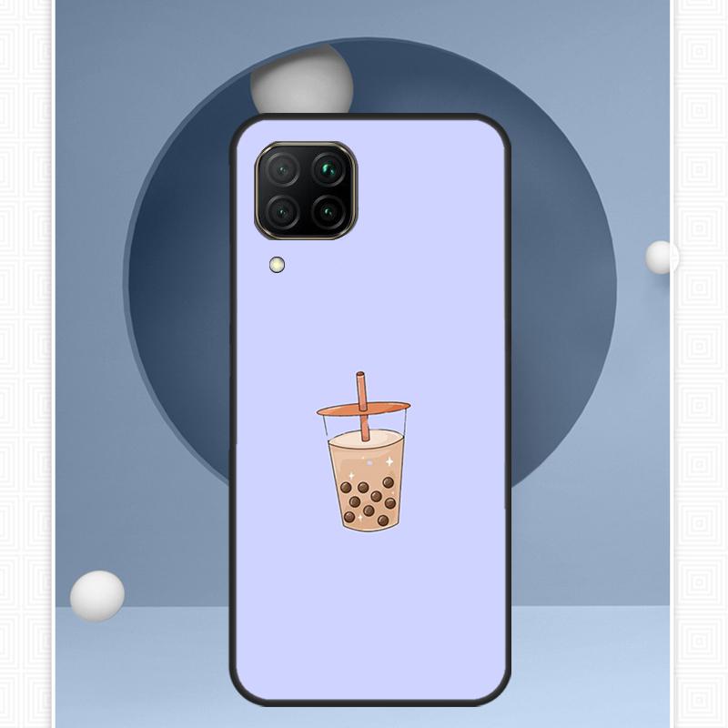 Boba Milk Tea For Huawei Nova 12s 12i 11i 8i Y91 Y60 Y70 Y72 Y90 Y61 9 10 SE P20 P40 Lite P30 P60 Pro Case