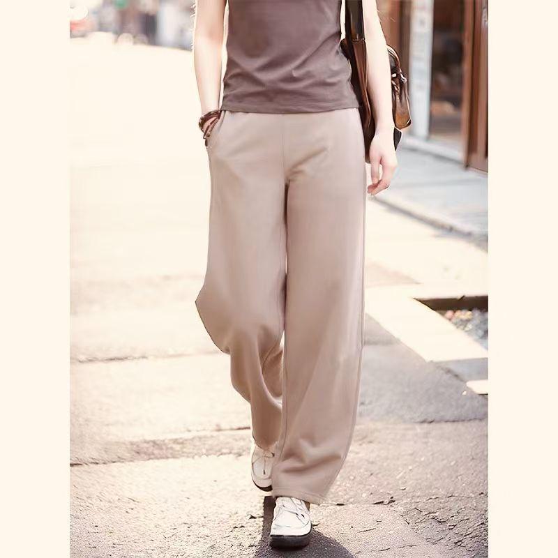 

Autumn & Winter High-Waisted Wide-Leg Thickened Warm Casual Slimming Long Pants 2XL (135-150 jin)