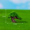 Micro-landscape Simulation of Green Trees Flowers Moss Horticultural Ecology Bottle-making, Scene Decorations Accessories, and Small Ornaments