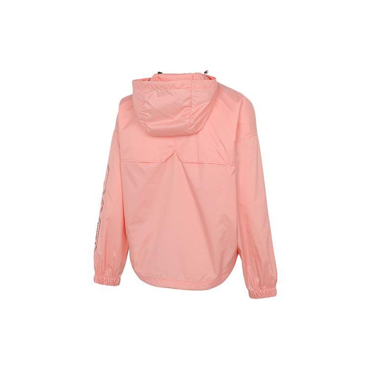 Puma Logo Print Sports Woven Hooded Jacket Women Jacket Pink 588797-26