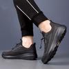 Nouvelles chaussures pour hommes maille respirante semelle épaisse antidérapante et résistante à l'usure tendance polyvalente chaussures de sport et de loisirs pour hommes à enfiler