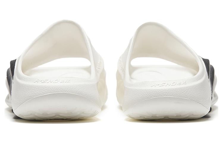 Men's Slippers Anta Nitrogen Bubble Sports Slippers Men's White Black