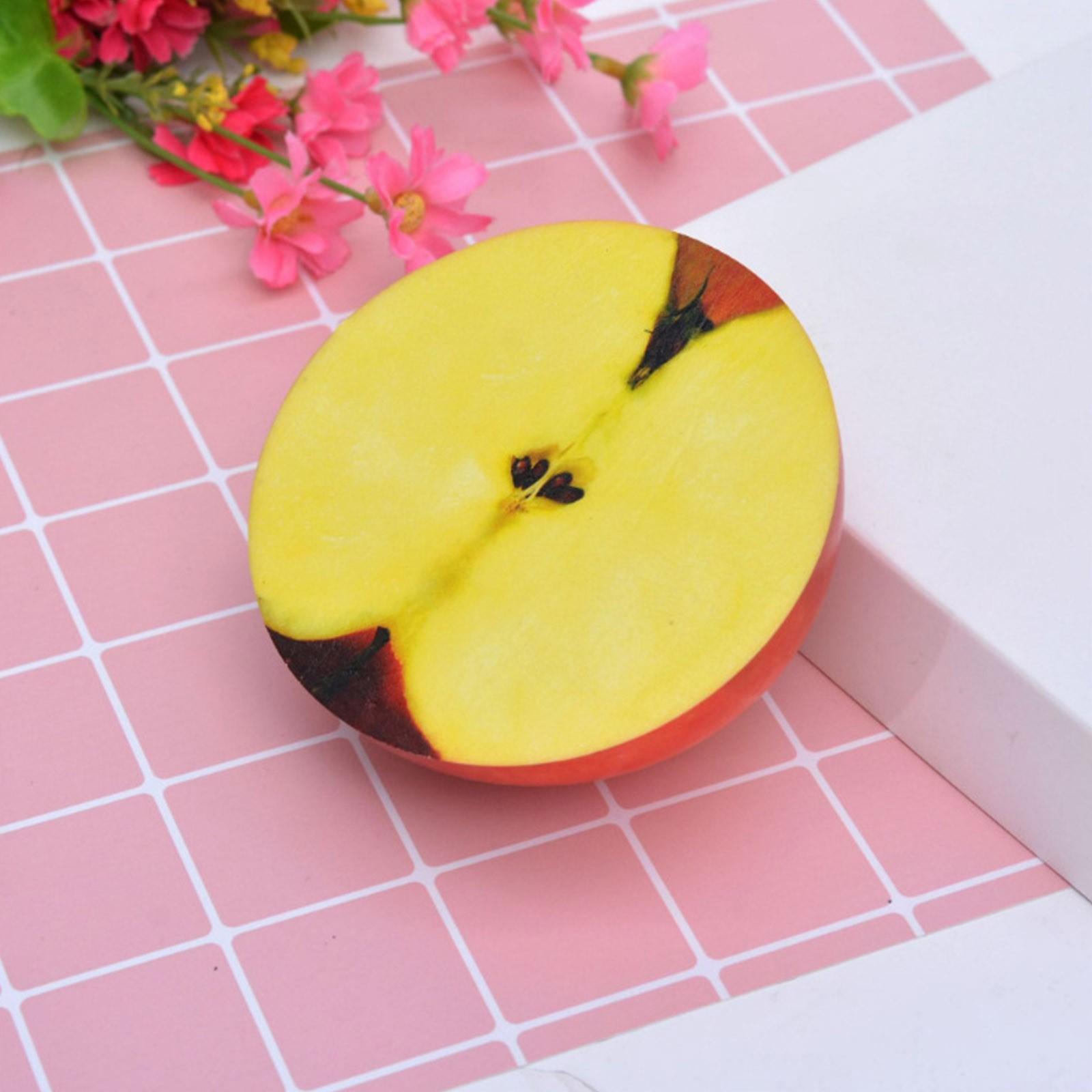 

Распакуйте цветную печать, имитация половины фруктов, модель фруктовой еды, креативный подарок