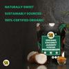 5:15PM Organic Coconut Sugar 500 G X Pack Of 2 Unrefined Natural Sweetener For Baking Cooking Drinks Use