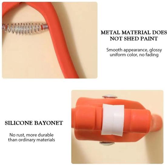 Butoane de fixare metalice cu clești de fixare Set de instrumente de presare Design ergonomic Ușor de utilizat Capsă de țesătură fără cusut Capsă de îmbrăcăminte