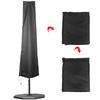 Durable Oxford Cloth Umbrella Cover Zipper Closure Black Patio Umbrella Cover Outdoor Umbrella Cover Outdoor Use