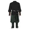 Halloween Pirate Renaissance Stirrup Pants Adult Costume for Stage Performance