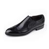 Fashion Comfortable Loafers Dress Shoes Men Top Layer Cowhide Leather Handmade Classic Casual Business Office Male's Suit Footwear Black
