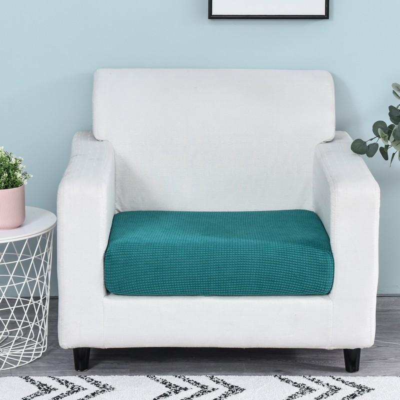 Dicker Jacquard-Sofa-Kissenbezug für Wohnzimmer, elastisch, Sofa-Sitzbezüge, Stretch-Couchbezug, Schnittschutz für Sofa, L-Form