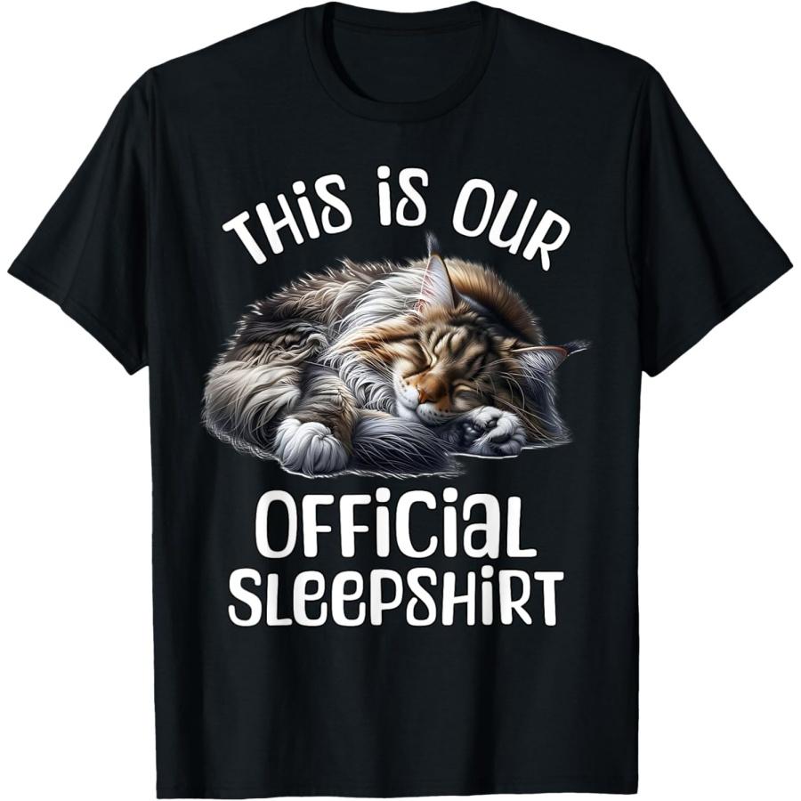 Maine Coon Pajama For Cat Lover Maine Coon T-Shirt XXXXXL чёрный