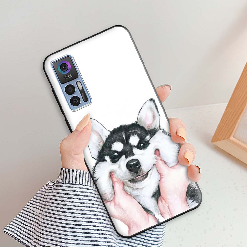 For TCL 30 Plus Case TCL 30 5G Luxury Silicone Back Cover Cases for TCL30 30Plus Shockproof Bumper Fundas TCL 30 5G Phone Bags
