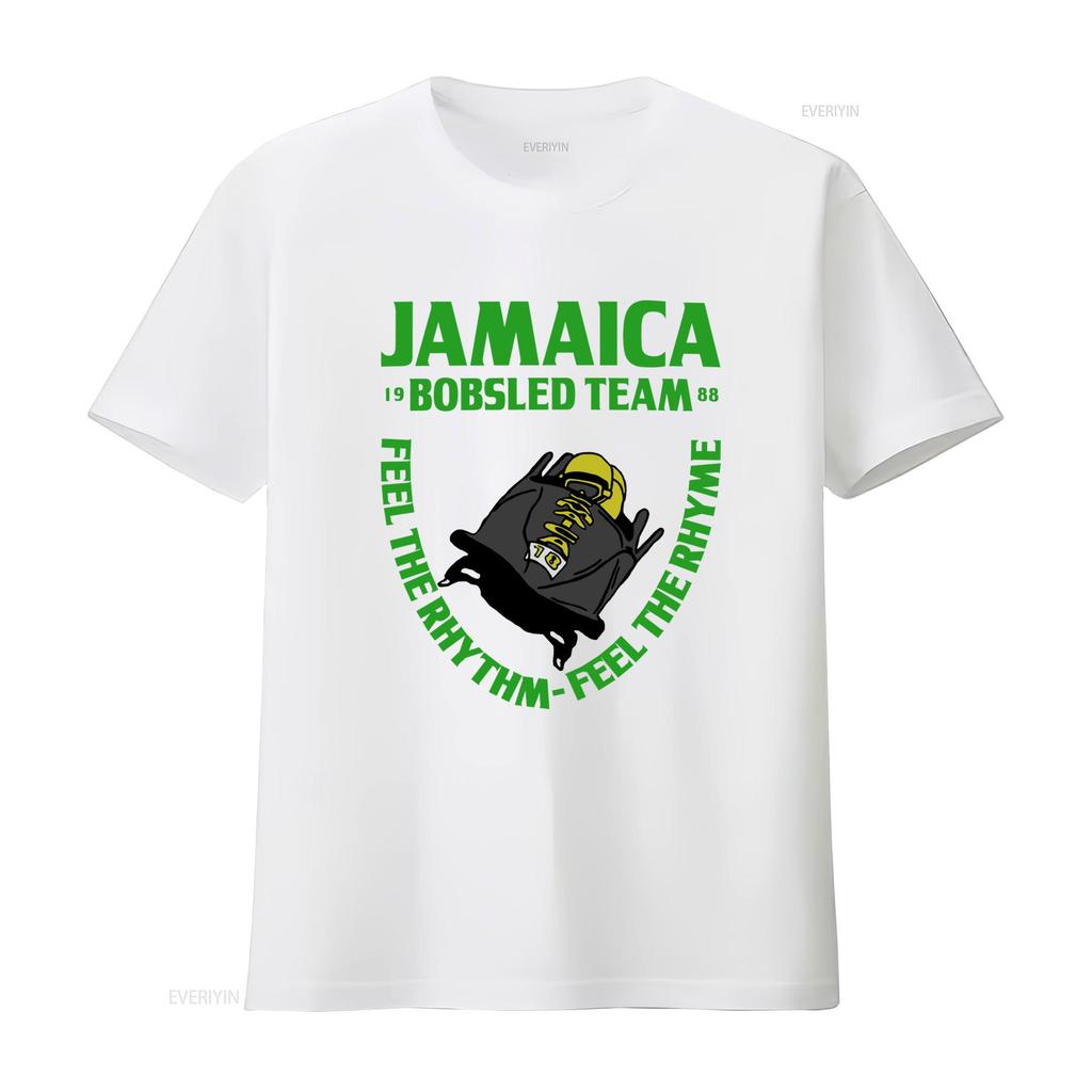 Jamaica 1988 Bobsled Team Cool Runnings Movie Inspired Usa Premium Blend T Shirt Feel The Rhythm Rhyme Vintage Stylish