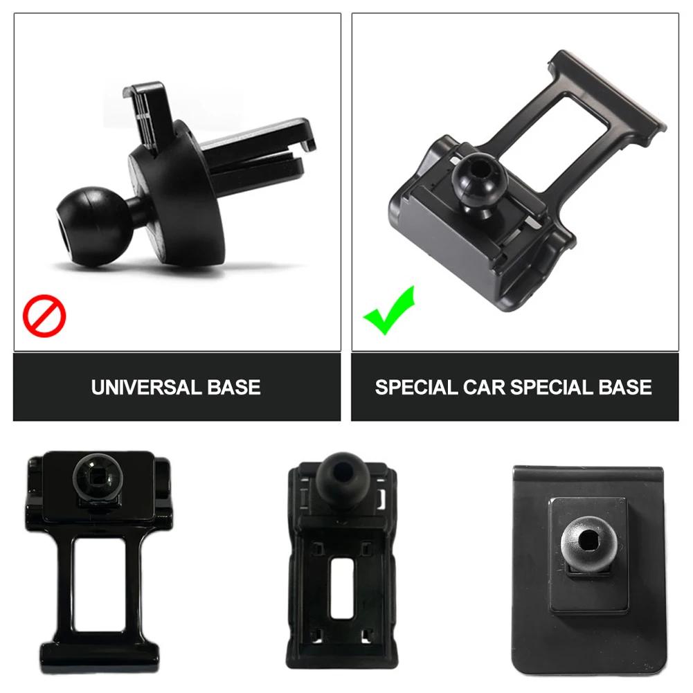 ZES5  New Car Phone Holder Stand Dedicated Mount Bracket Automobile Fixed Base For MG HS MG3 MG5 MG6 ZS EZS ONE Styling Bracket