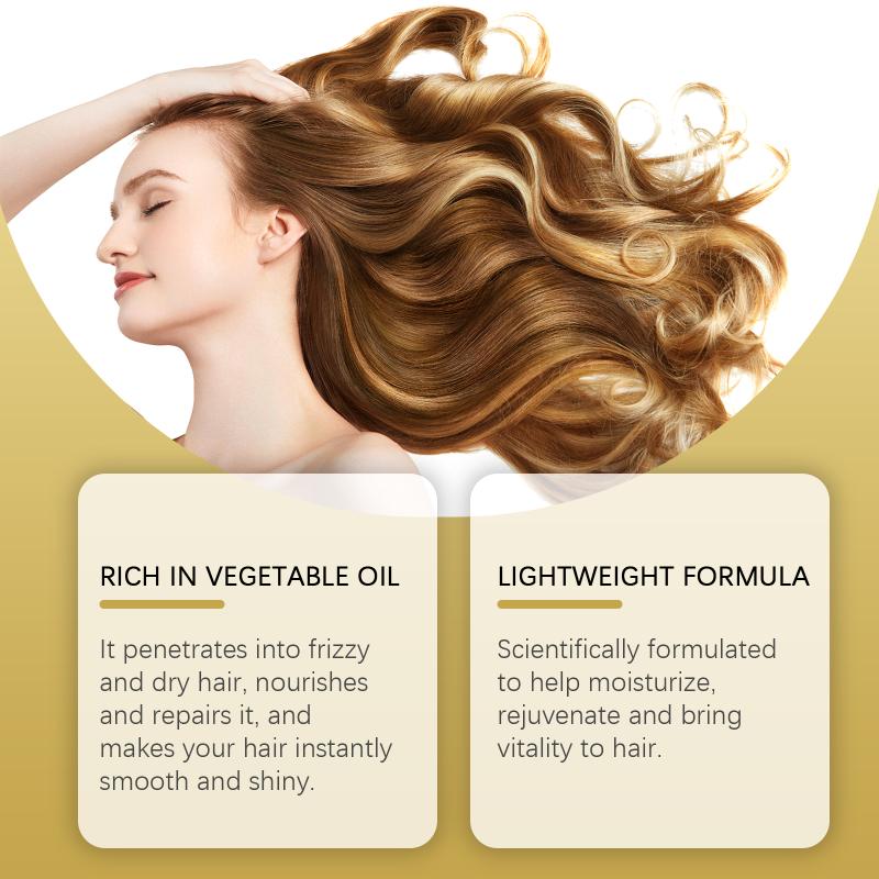 Deep Nourishing Hair Oil For Silky Glossy Hair Easy to Use Quick Shine for Daily Hair Care
