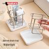 Imakara Premium Stainless Steel Countertop Toothbrush Holder