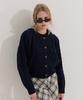 Camino Cable Knit Cardigan Navy