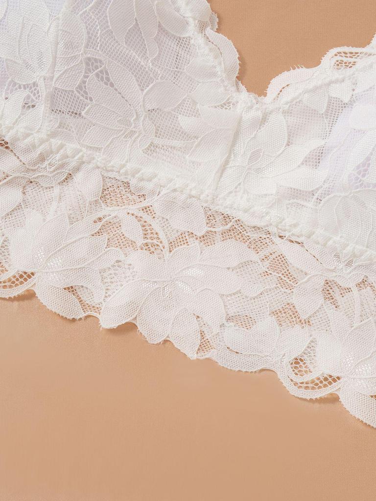 Damen Push-Up Spitzen-BH-Set - Anti-Hängebusen, Große Größen