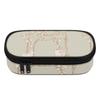 Pen Case High Capacity Strong Polyester Fabric Secure Zipper with Main Pocket Mesh Layer and Removable Pen Divider for Students