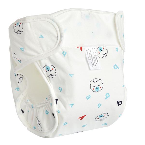 Breathable Pure Cotton Baby Diaper Pants: Waterproof, Leakproof, and Washable Training Underwear for Boys and Girls