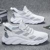 Fashion Spring 2025 New Breathable Men's Sneaker Shoes Mesh Men's Shoes Casual Fly-woven Running Shoes