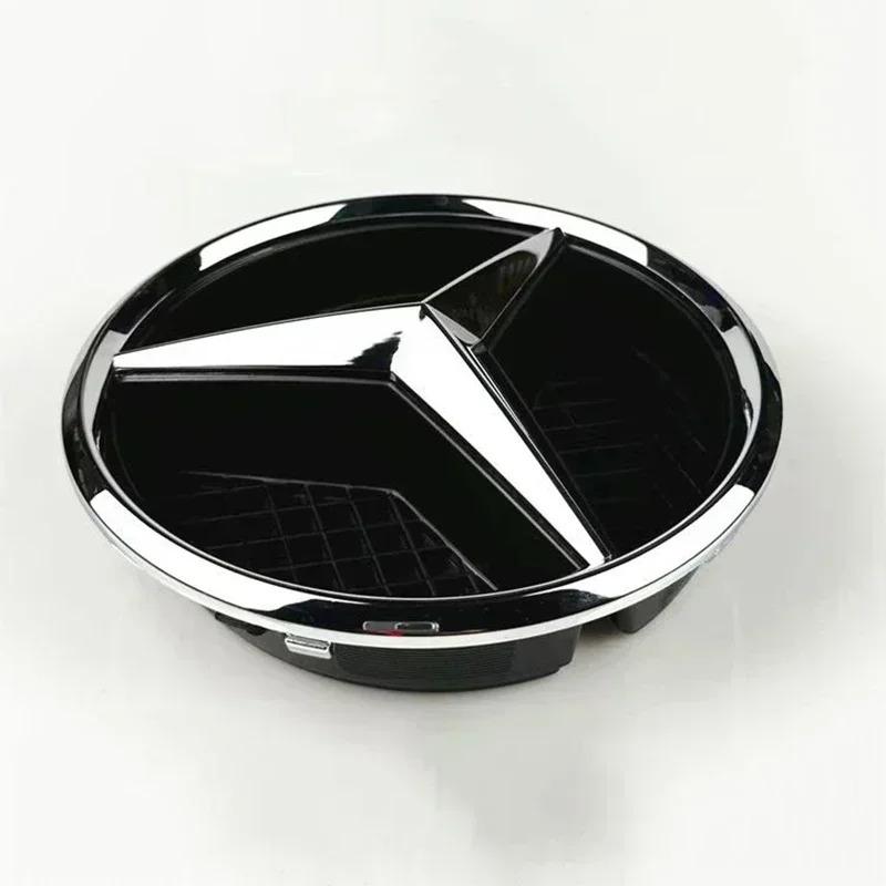 3D Car Grill Emblem Star Badge Front Grill Logo For Mercedes Benz W204 W205 W213 X253 A B C E S CLA GLB GLC GLE GLS Accessories CD8