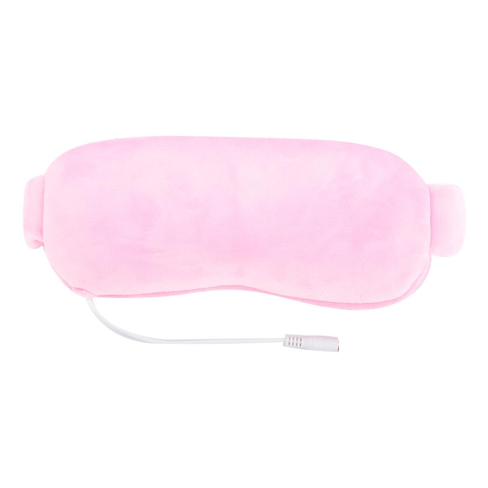 

USB Горячая Холодная Компрессионная Паровая Маска Для Глаз Съемная Регулируемая Электрическая Подогреваемая Повязка Для Глаз Розовый розовый