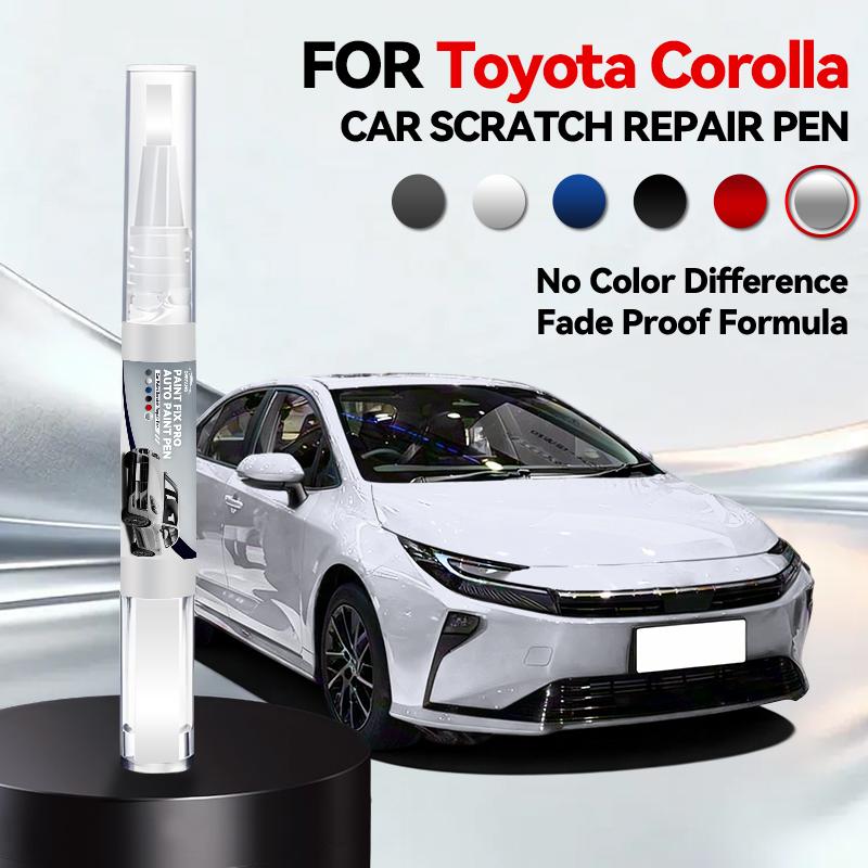

For Toyota Corolla Car Paint Repair Pen Touch Up Scratch Remover DIY Auto Accessories White 070 089 Silver 1F7 Brown 4U3 Yellow