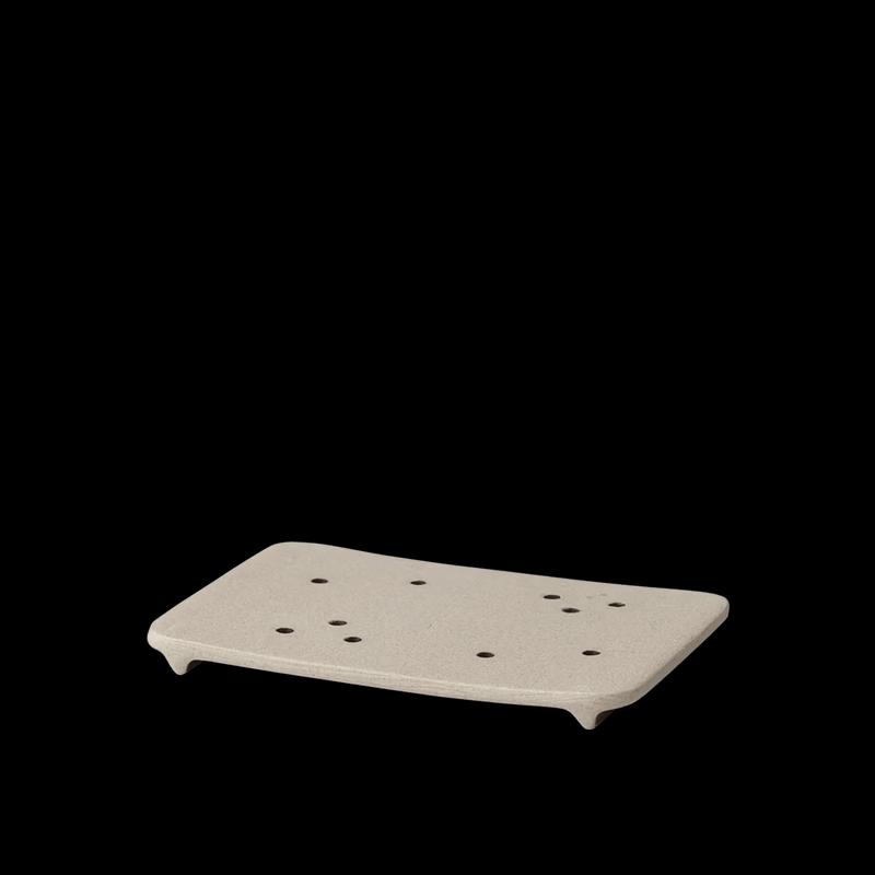 Ferm Living Bon Sand Ceramic Soap Tray