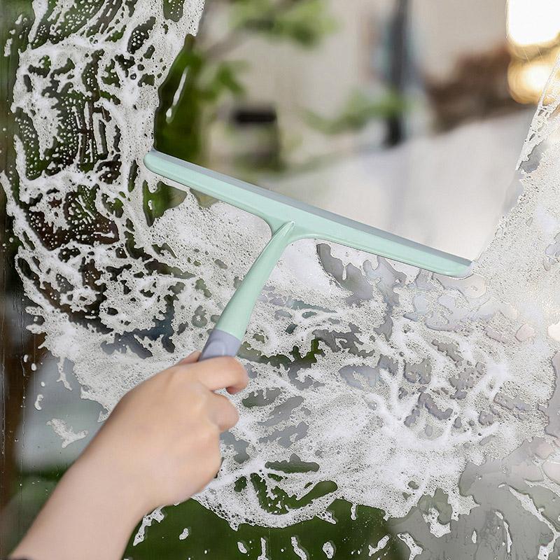 Multi-purpose  Scraping Washing Wiper Household Window Bathroom Kitchen Glass Cleaning Tool Floor Surface Small Wiper